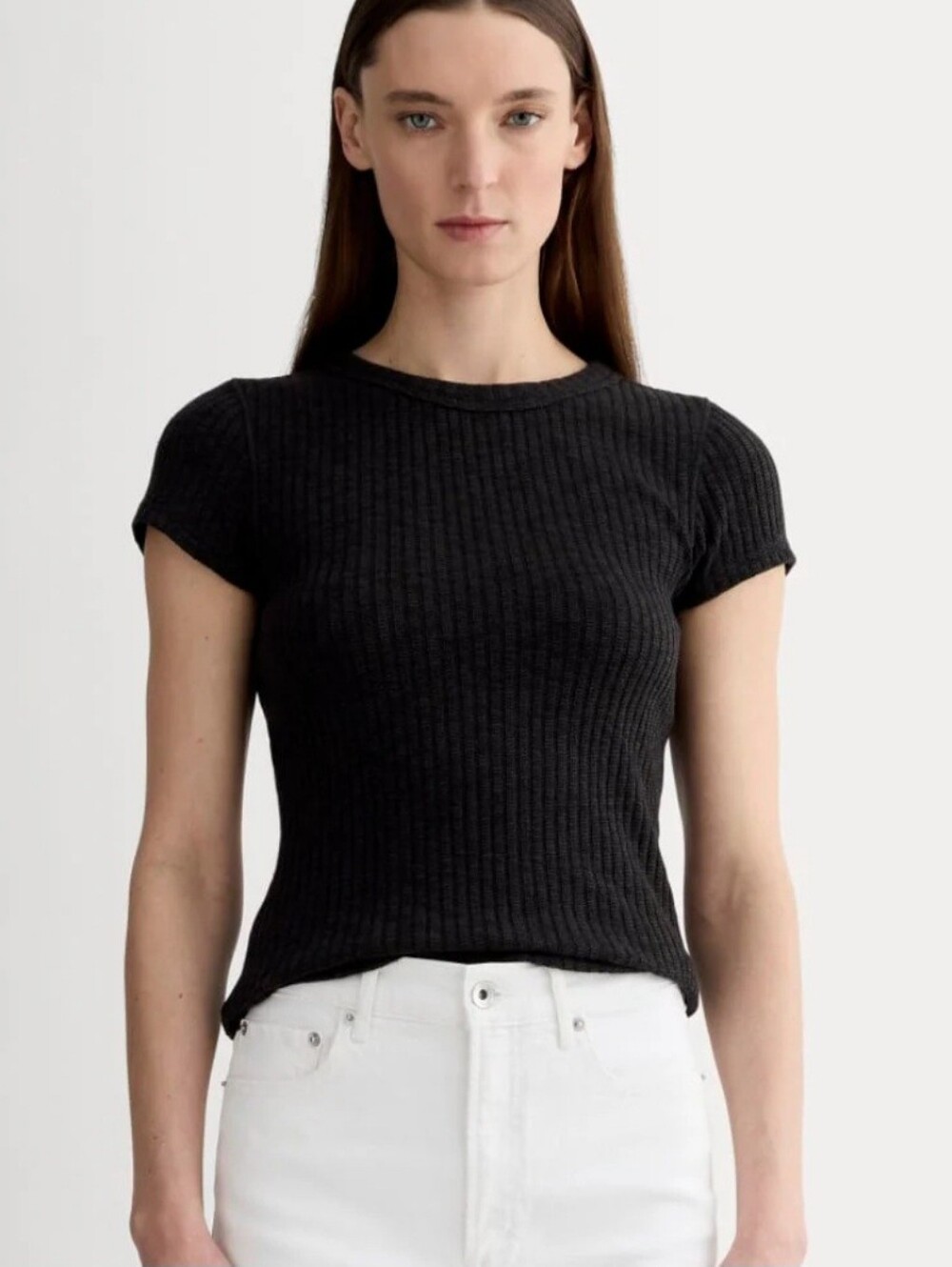 Everlane Cozy Rib Organic Cotton Tee
